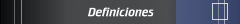 Definiciones